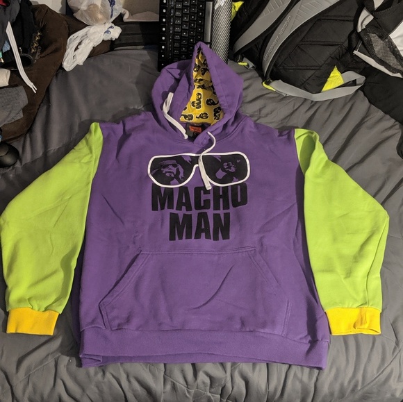 macho man hoodie